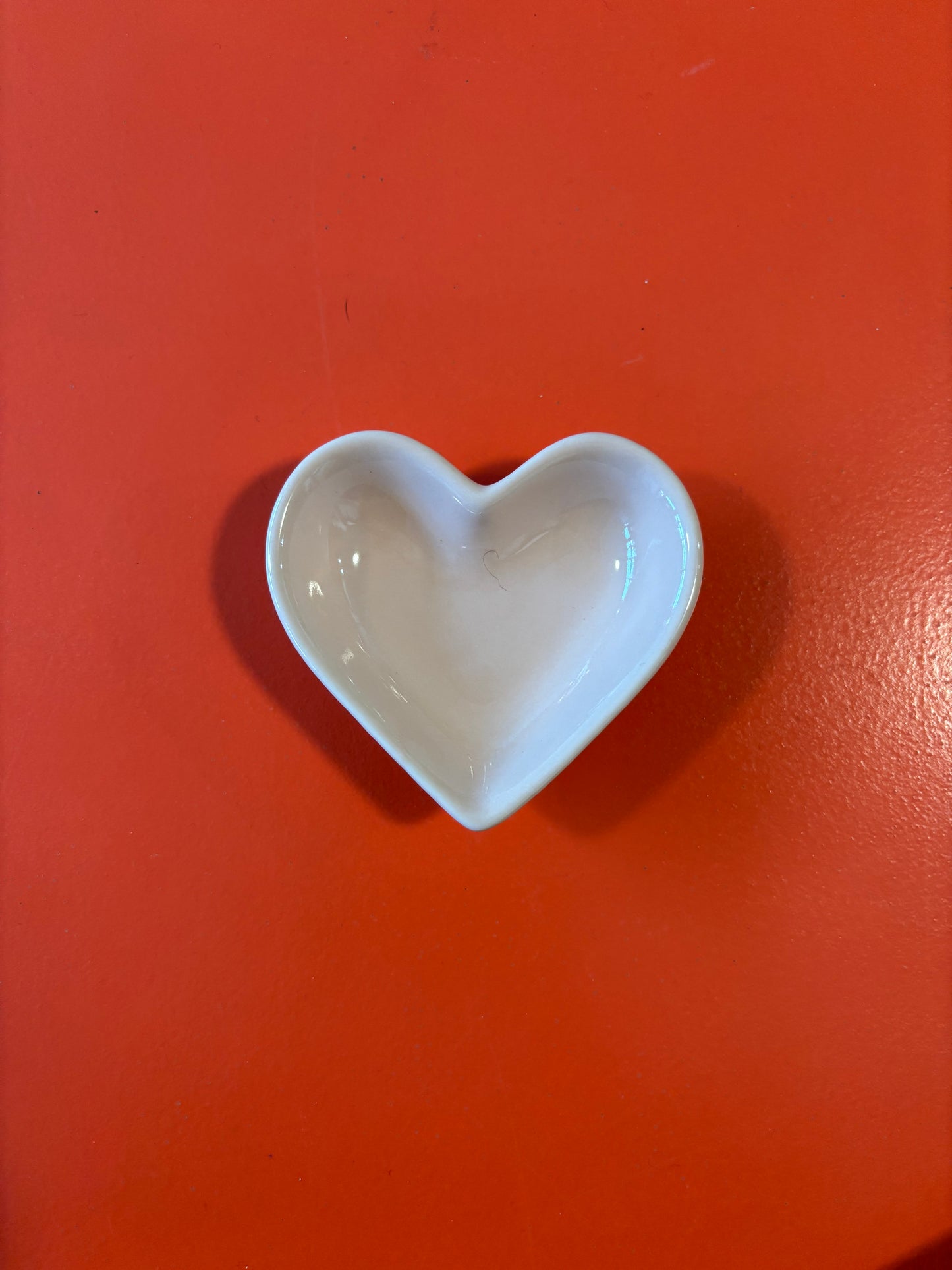 Heart Shaped Pinch Bowl / Trinket Tray