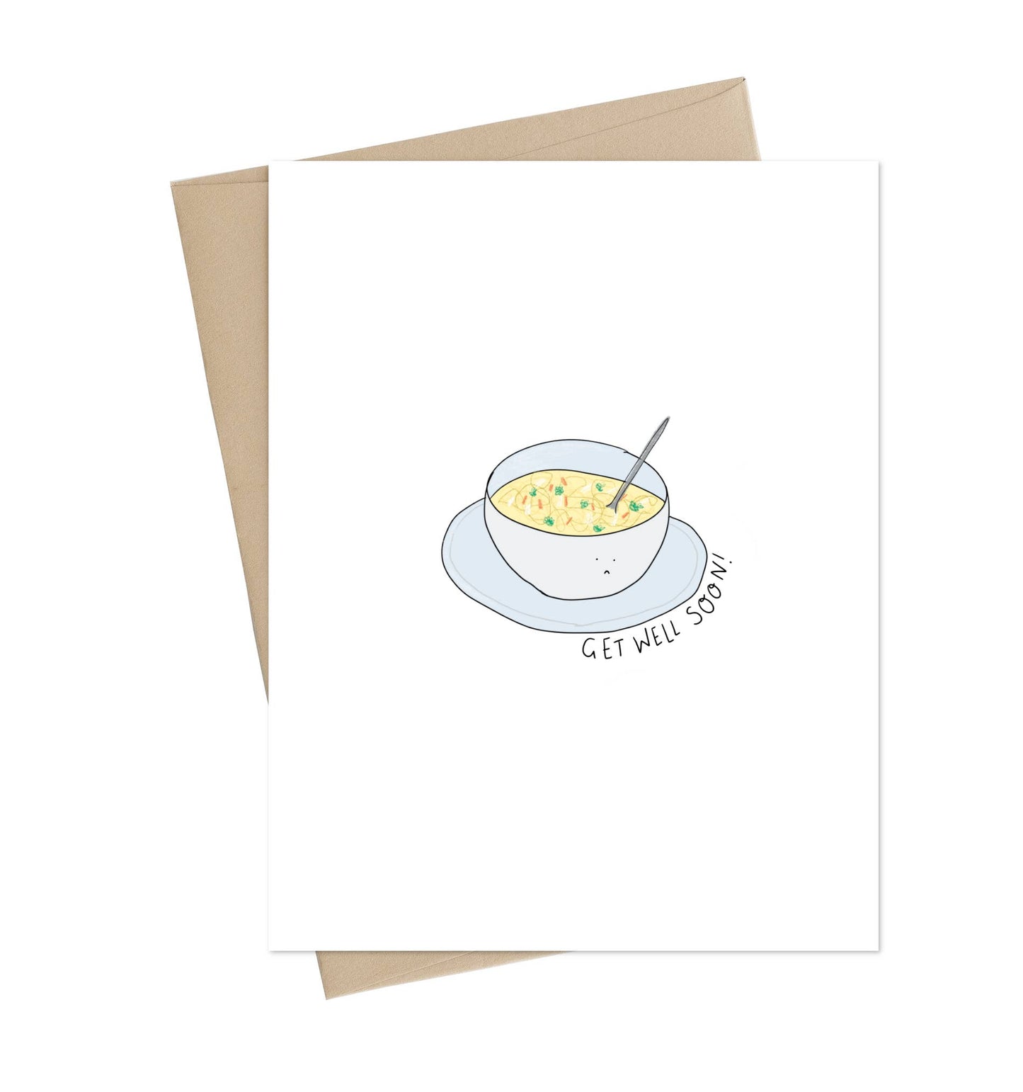 Chicken Soup Get Well Card