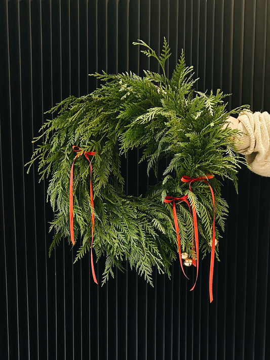 Pre-Order Wreaths + Cedar Garland