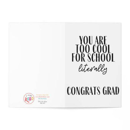 Funny Graduation Card - Congratulations Greeting Cards Cute