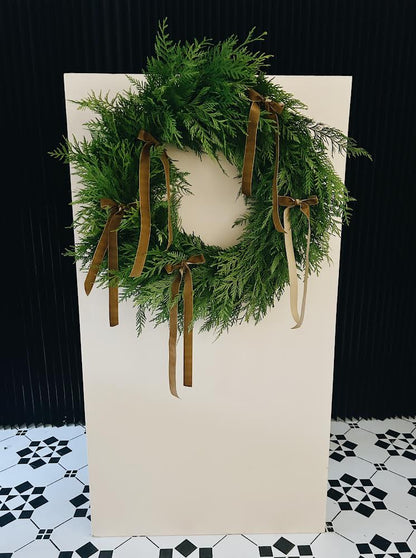 Pre-Order Wreaths + Cedar Garland