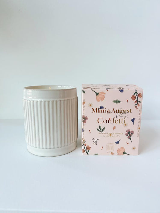 Confetti Reusable Candle